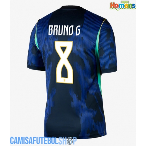Camisa de time de futebol Brasil Bruno Guimaraes #8 Replicas 2º Equipamento Mundo 2026 Manga Curta